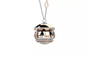 Collana lunga Chiama Angeli Giostrina Nanan NAN0397 argento 925 lunga 100 cm - Bild 1 von 2