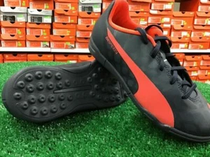 Puma evoSPEED 5.4 TT Jr. - Total Ecl/Lava/White Turf Soccer (NEW) Jr. Size 6.5 - Picture 1 of 2