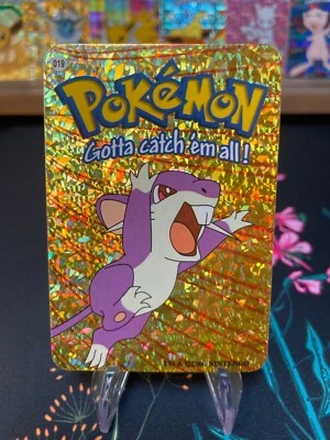 Rattata #19 - Vintage Vending Machine Prism Sticker 2000 - Pokemon Card - Image 1 of 2