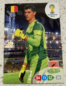 2014 Adrenalyn XL Road to FIFA World Cup Brazil  Thibaut Courtois Belgie