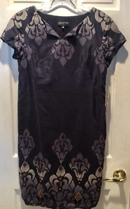 Nwt Jones of New York Silk Blend DressSpring/Summer Wedding Sz 4 Blue - Picture 1 of 3