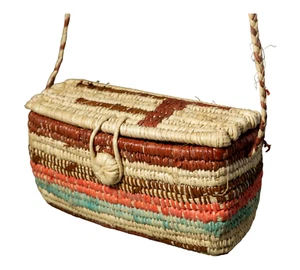 Rectangular Vintage Hanging Basket - Picture 1 of 8