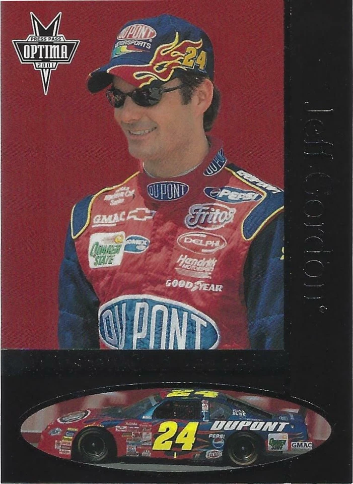2001 02 03 04 05 06 Press Pass Optima Nascar you pick +insert - Image 1 of 1