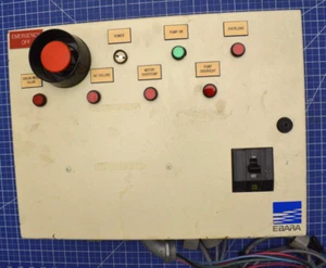211117 / EBARA PUMPENBEDIENFELD MODELL 510207 208V, 60HZ, 3PH, 20FLA / EBARA - Bild 1 von 6