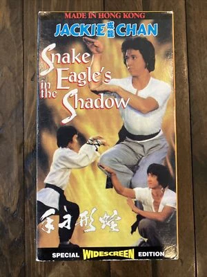 Snake in the Eagle’s Shadow VHS Rare Classic Martial Arts Kung Fu Jackie Chan - Image 1 of 3