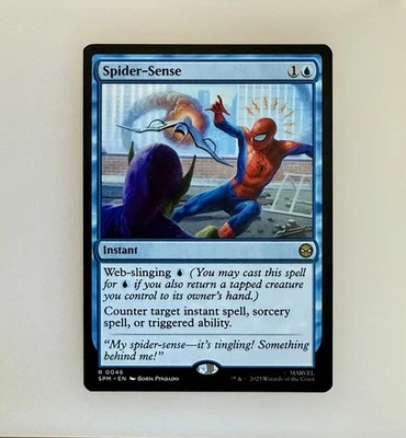 Magic the Gathering: Spider-Sense Marvel's Spider-Man Regular NM - Image 1 of 3