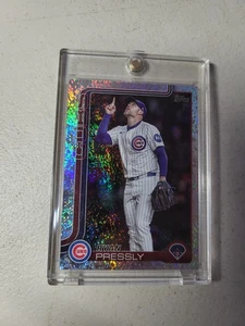 PLATINUM HOLO FOIL 1/1 One of One 2025 Topps Update Ryan Pressly #US46 Cubs NM - Picture 1 of 4