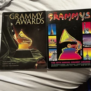 Libro programma Grammy Awards 44 e 45° annuale Peter Max copertina 2002 2003 bello! - Foto 1 di 9