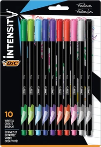 Intensity Fineliner Marker Stift Set, feine Spitze Stifte (0,4 mm), verschiedene Farben, 1 - Bild 1 von 12