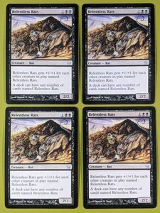Relentless Rats x4 Fifth Dawn 4x Magic the Gathering MTG - Picture 1 of 1