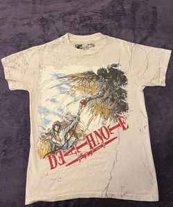 Vintage DEATH NOTE Shonen Jump Herren Allover Anime Grafik T-Shirt Größe Small - Bild 1 von 23