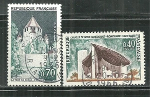 FRANKREICH 1101-02 GEBRAUCHTER CEASARS TURM, KAPELLE NOTRE DAME DU HAUT - Bild 1 von 1