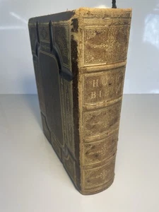 ANTIQUE 1860’s KJV Holy Bible Potter Standard Editions John E Potter & Co. - Picture 1 of 24
