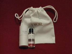 Dior 'Gris Dior' Perfume .34oz Travel Sz Glass Bottle NIB & Gift Bag - Picture 1 of 3
