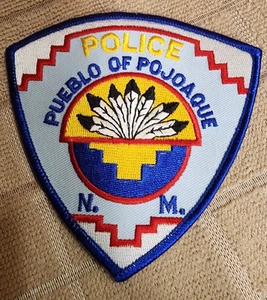 NM Pueblo of Pojoaque New Mexico Police Department Patch - Picture 1 of 1