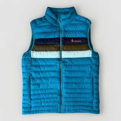 Cotopaxi Fuego Down Vest Large Blue Insulated Outerwear Minimalist Utah - Image 1 of 4