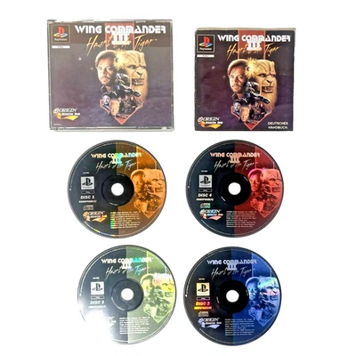 Wing Commander III - Heart of the Tiger -Sony PlayStation 1 - vollständig - Bild 1 von 4