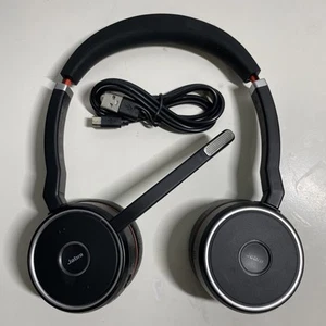 Jabra Evolve 75 HSC040W Bluetooth Headset - NO DONGLE - Picture 1 of 10