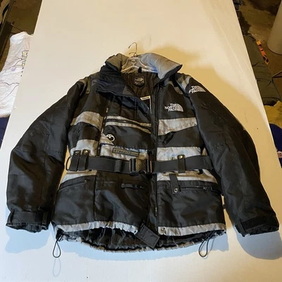 VTG The North Face Mens Jacket Black LARGE Steep Tech Scot Schmidt BROKEN ZIPPER - Image 1 of 4