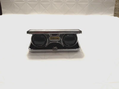Vintage Stellar 2.5x Coated Lens Foldable Sport/Opera Binoculars - Image 1 of 4