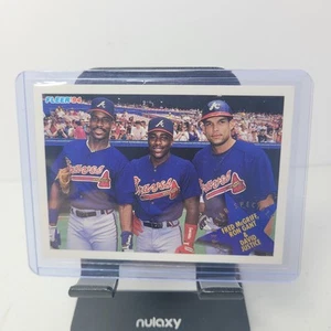 1994 Fleer - #706 Ron Gant, Fred McGriff, David Justice - Picture 1 of 3