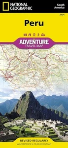 Peru National Geographic Folded Map - Picture 1 of 5