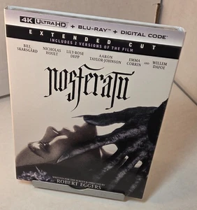 Nosferatu 2024 (4K/Blu-ray) Collector SLIPCOVER-NEW-Box Shipping with Tracking - Picture 1 of 8