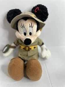 Disney Parks Original Minnie Mouse Safari Dschungel 12 Zoll Plüsch - Bild 1 von 5