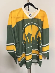 Vintage Champion Trikot Seattle Supersonics Hockey Sonics NBA Herren XL USA 90s - Bild 1 von 4