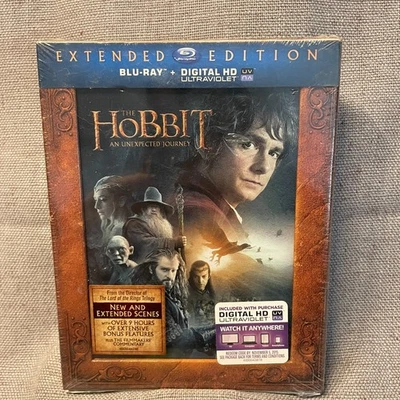 The Hobbit: an Unexpected Journey (Extended Edition) (Blu-ray, 2012) - Image 1 of 2