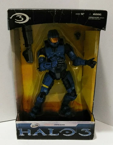 Halo 3 Mark VI Spartan Soldier Action Figure Walmart Exclusive McFarlane Toys Cover