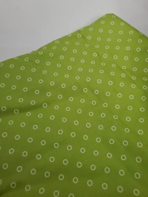 Bonnie & Camille Fabric Hello Darling Moda Polka Dot Green Sew Quilt ONE YARD - Image 1 of 2