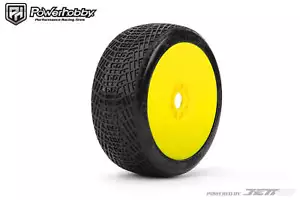 Pneumatici Powerhobby Positive 1/8 montati su passeggino giallo (2) super morbidi - Foto 1 di 4