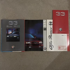 1989-90 ALFA ROMEO 33 BOXER 16V CLOVERLEAF Sales Brochure Pack w/33S brochure - Picture 1 of 7
