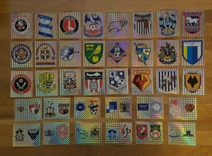 Panini Football League '96 Stickers 1996 - Foil Badges - Pick From Complete List - Picture 1 of 36