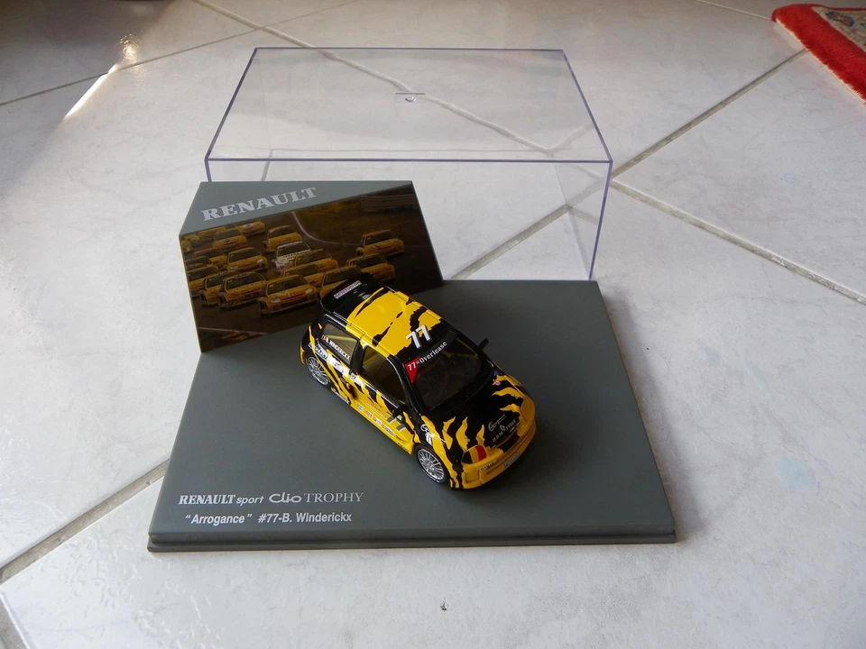 Renault Sport Clio Trophy Arrogance #77 B. Winderickx UH 1/43 Miniatura - Immagine 1 di 1