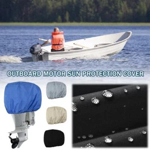 Outboard Motor Sun Protection Cover 210D Oxford Cloth Hot Cover Waterproof E7S7 - Picture 1 of 39