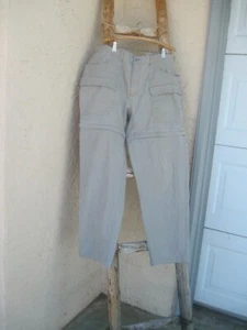REI convertible zip-off khaki camping hiking pants Mens's size 40 - Picture 1 of 6