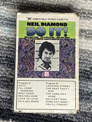 Ultra RARE Neil Diamond DO IT! Cassette Bang Records GRT Free Shipping - Image 1 of 4