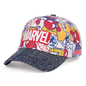 Niños MARVEL HEROES SPIDERMAN GORRA DE BÉISBOL BORDADA GORRA Parasol ¡NUEVA! - Imagen 1 de 1