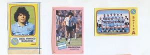 Figurine Calciatori Panini 1985-86 1986 MARADONA Napoli e Argentina da recupero - Foto 1 di 2