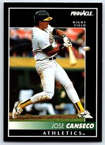 1992 Pinnacle Jose Canseco Oakland Athletics #130
