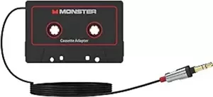 Monster Aux Kabel Kassetten Adapter 800 - iCarPlay für Auto Tape Deck, Aux auf Armaturenbrett - Bild 1 von 5