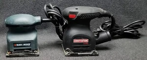 2 Schleifer, Craftsman 1/4 Blattschleifer (315.111770) Black & Decker (7441) - Bild 1 von 5