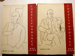 SURREALISMUS/MAX JACOB/KORRESPONDENZ/ED DE PARIS/1953-55/2 FLÜGE/WENIG AKTUELL - Bild 1 von 1