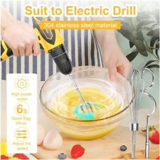 Stainless Steel Egg Baking Tools Electric Drill Accessories  Cream