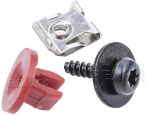 Rexka 10 Sets T30 Engine Splash Shield Guard Undertray Cover Screws Bolt Nut ... - Bild 1 von 2