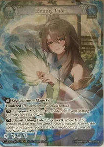 Ebbing Tide Ultra Rare Regular - Grand Archive, Mortal Ambition - Picture 1 of 1