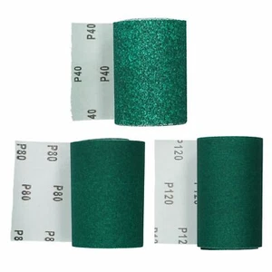 Rollo de lija de óxido de aluminio grueso medio fino 15 m x 115 mm - Imagen 1 de 6