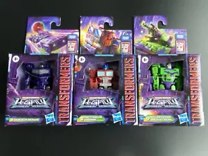 Hasbro Transformers Legacy Core Class Optimus Prime, G2 Megatron, Shockwave (3) - Picture 1 of 7